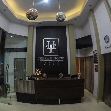 Terrass Hotel Zamora Zamora de Hidalgo Buitenkant foto
