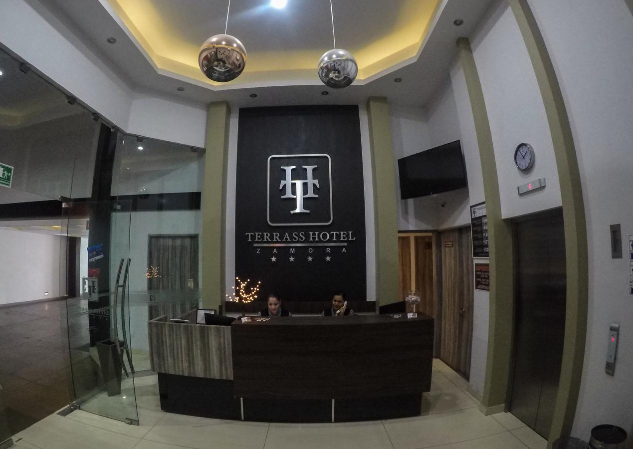 Terrass Hotel Zamora Zamora de Hidalgo Buitenkant foto