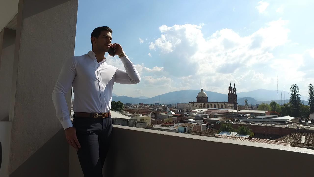 Terrass Hotel Zamora Zamora de Hidalgo Buitenkant foto
